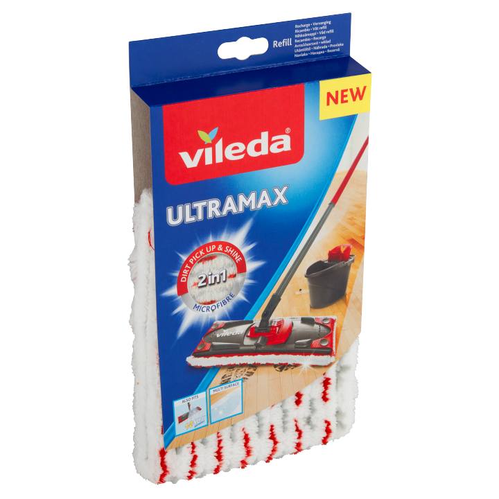 E-shop Vileda Ultramax mop náhrada Microfibre 2v1