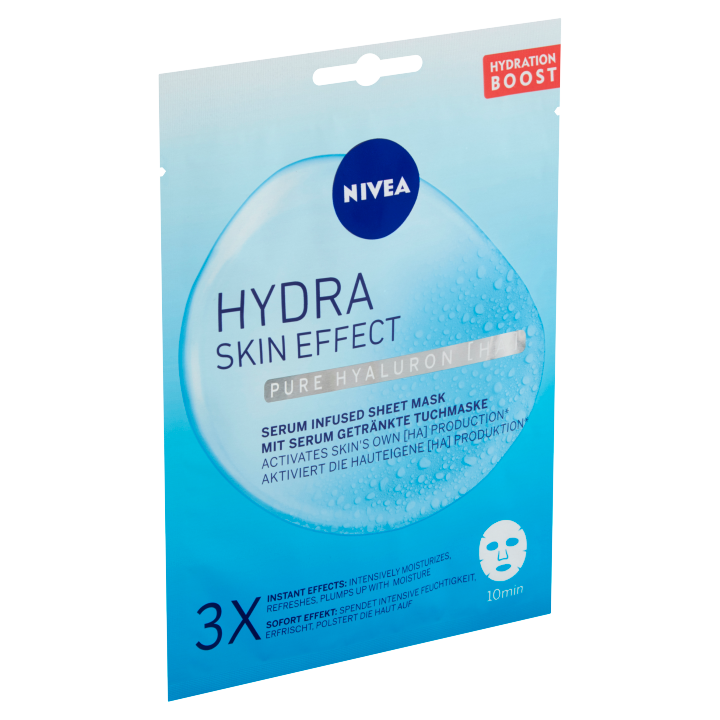E-shop Nivea Hydra Skin Effect 10minutová hydratační textilní maska 1 ks