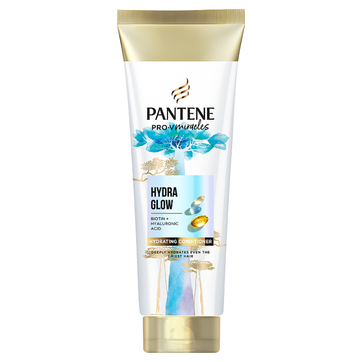 E-shop Pantene Hydra Glow Kondicionér s Biotinem 160 ml. Pro-V Miracles na Suché Poškozené Vlasy