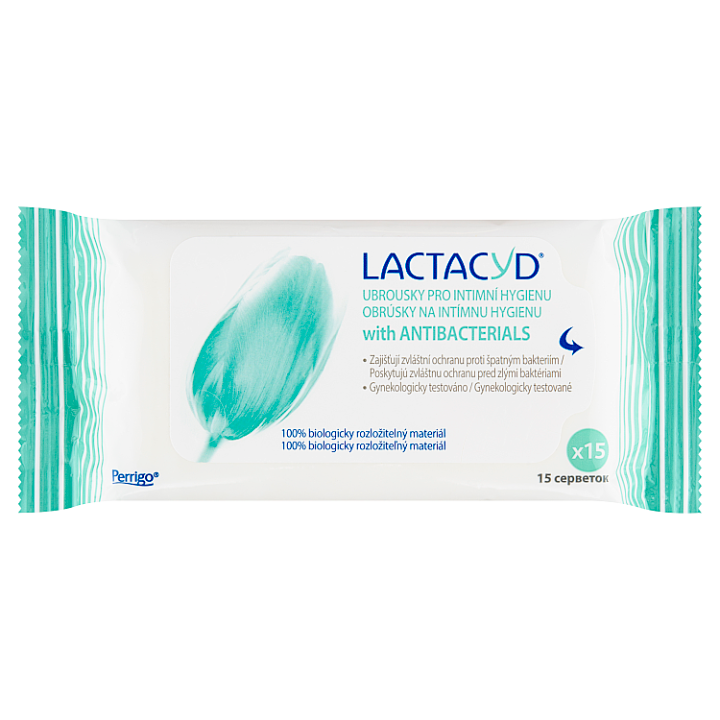 E-shop Lactacyd Ubrousky pro intimní hygienu 15 ks