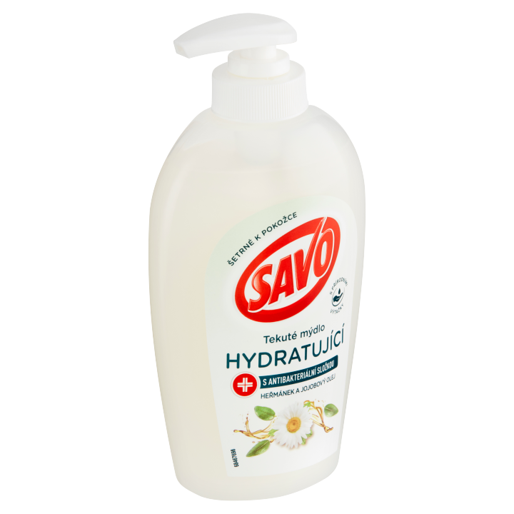 E-shop Savo tekuté mýdlo s antibakteriální složkou Heřmánek & Jojobový olej 250ml