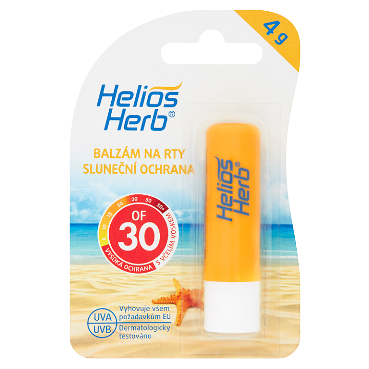 E-shop Helios Herb Balzám na rty sluneční ochrana OF 30 4g