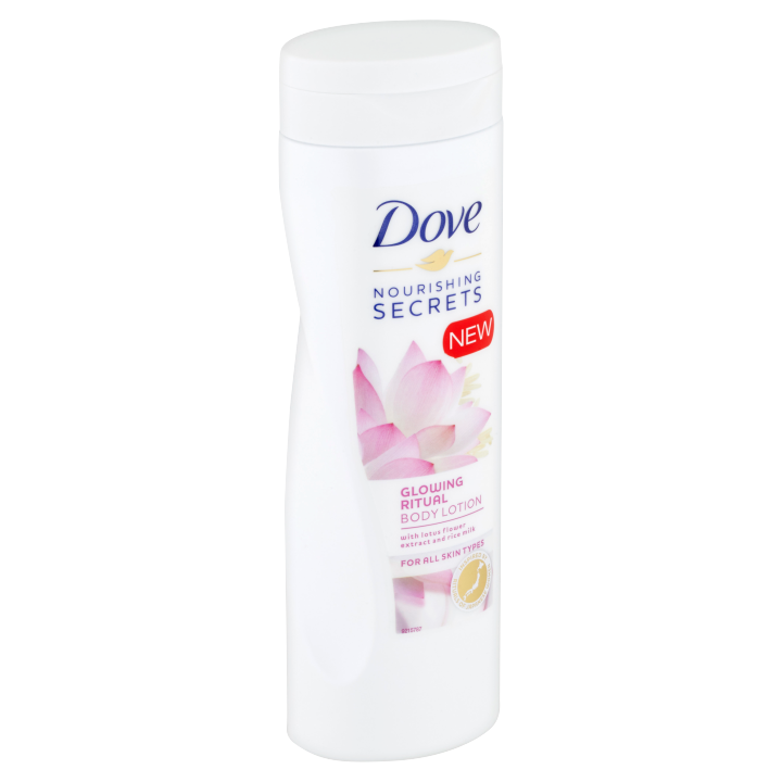 E-shop Dove Rozjasňující Rituál tělové mléko s extraktem z lotosového květu a rýžovou vodou 400ml