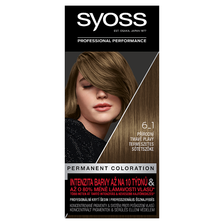 E-shop Syoss barva na vlasy Přírodní Tmavě Plavý 6_1