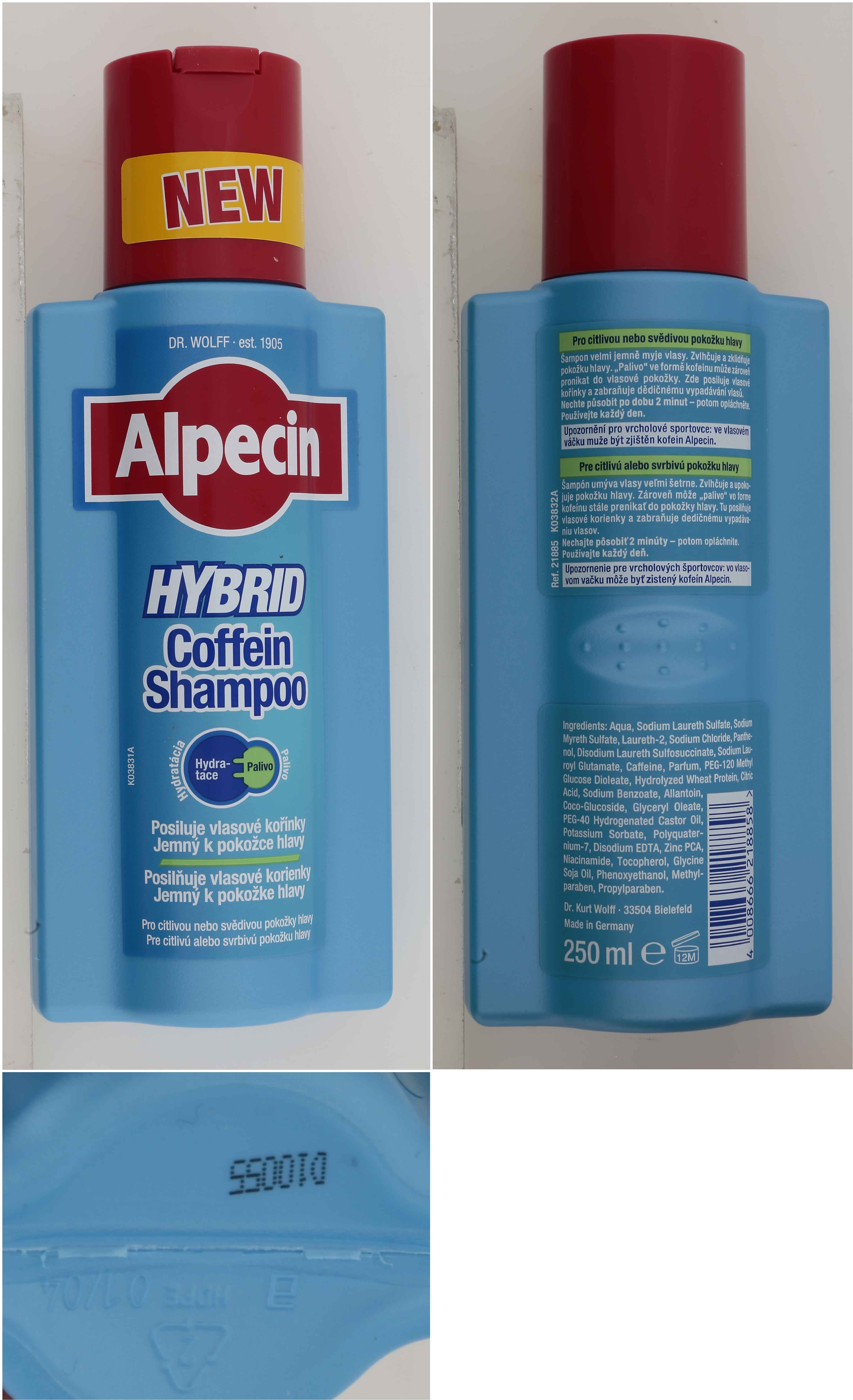 Teta Drogerie Alpecin Hybrid Coffein Shampoo Ml