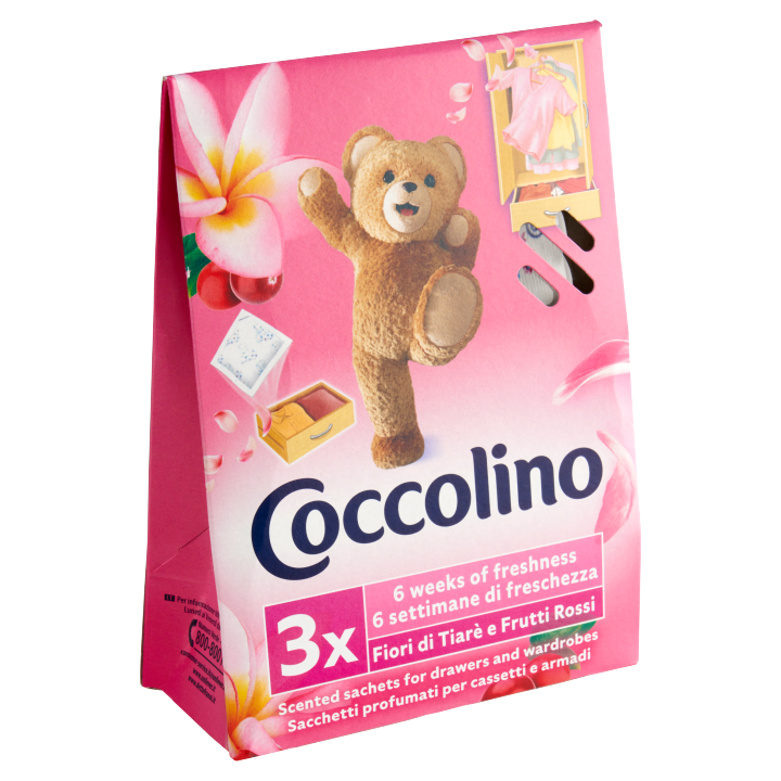 E-shop Coccolino vonné sáčky růžové 3 ks