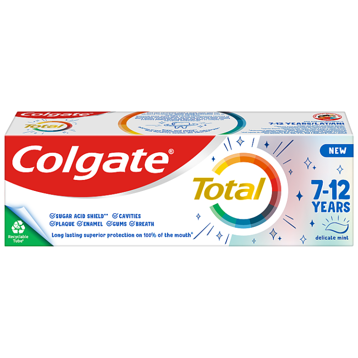 E-shop Colgate Total Junior dětská zubní pasta pro děti ve věku 7 - 12 let 50ml
