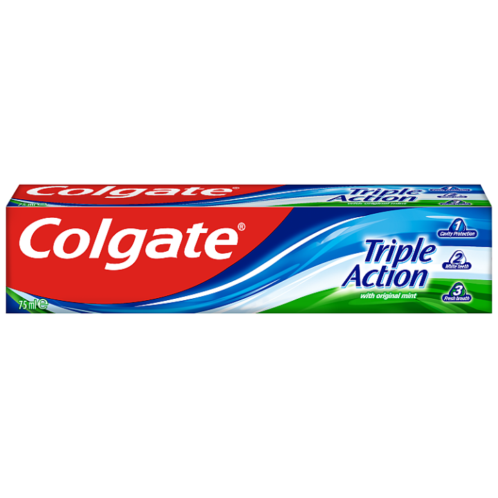 E-shop Colgate Triple Action Original Mint zubní pasta 75 ml
