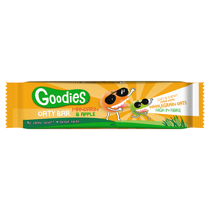 E-shop Goodies ovesná tyčinka mandarinka a jablko 23g