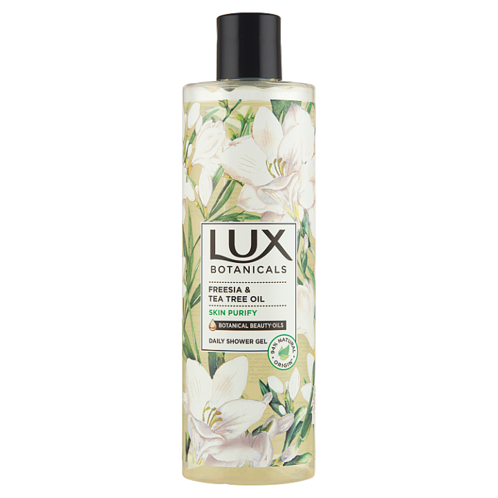 E-shop Lux Botanicals Freesia & Tea Tree Oil sprchový gel 500ml