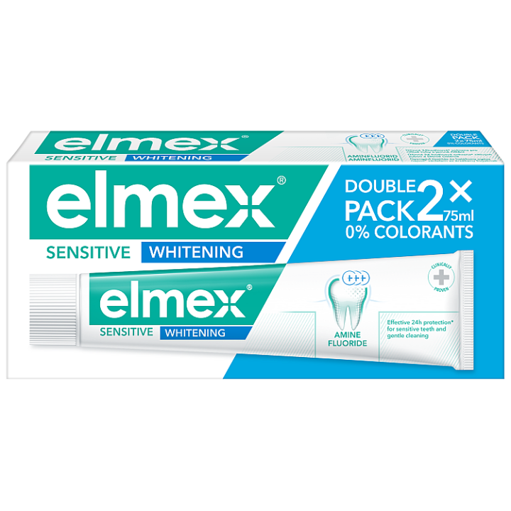 E-shop elmex® Sensitive Whitening zubní pasta duopack 2x75ml