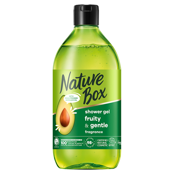E-shop Nature Box Sprchový gel s jemnou ovocnou vůní 385ml