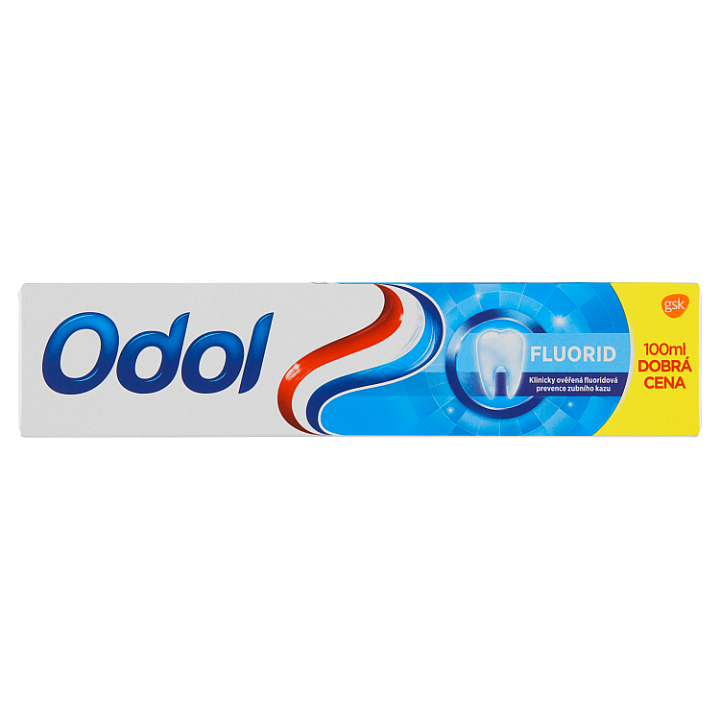 E-shop Odol Fluorid zubní pasta s obsahem fluoridu pro silné zuby a ochranu před zubním kazem 100ml