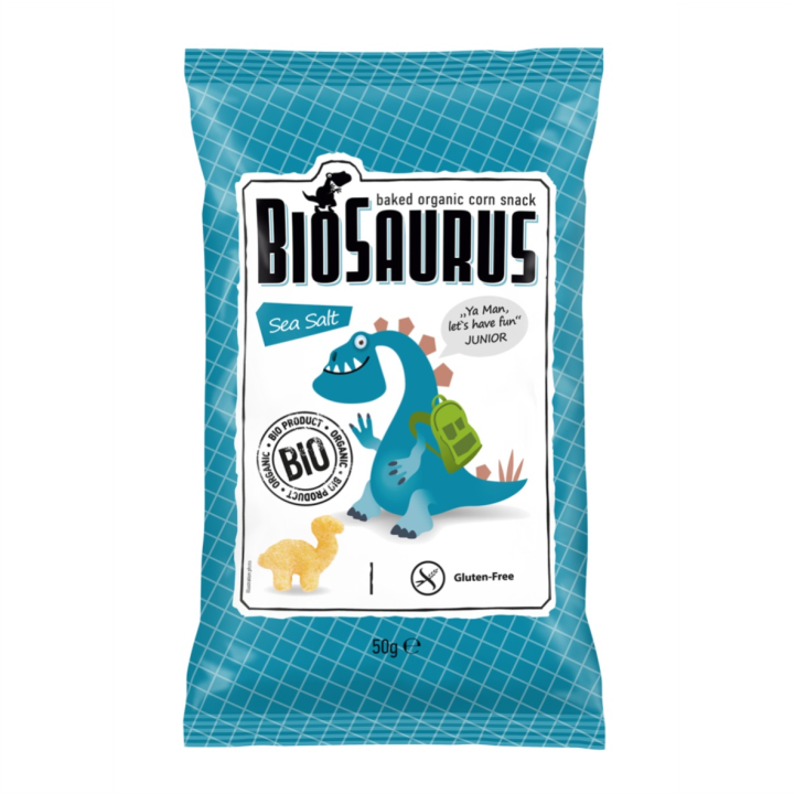 E-shop Bio snack Biosaurus mořská sůl 50g