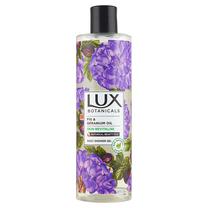 E-shop Lux Botanicals Fig & Geranium Oil sprchový gel 500ml