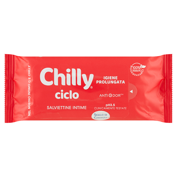 E-shop Chilly Ciclo intimní ubrousky během menstruace 12 ks