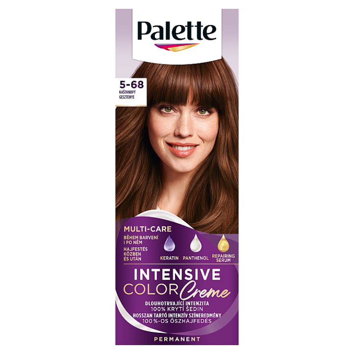 E-shop Palette Intensive Color Creme barva na vlasy Kaštanový 5-68