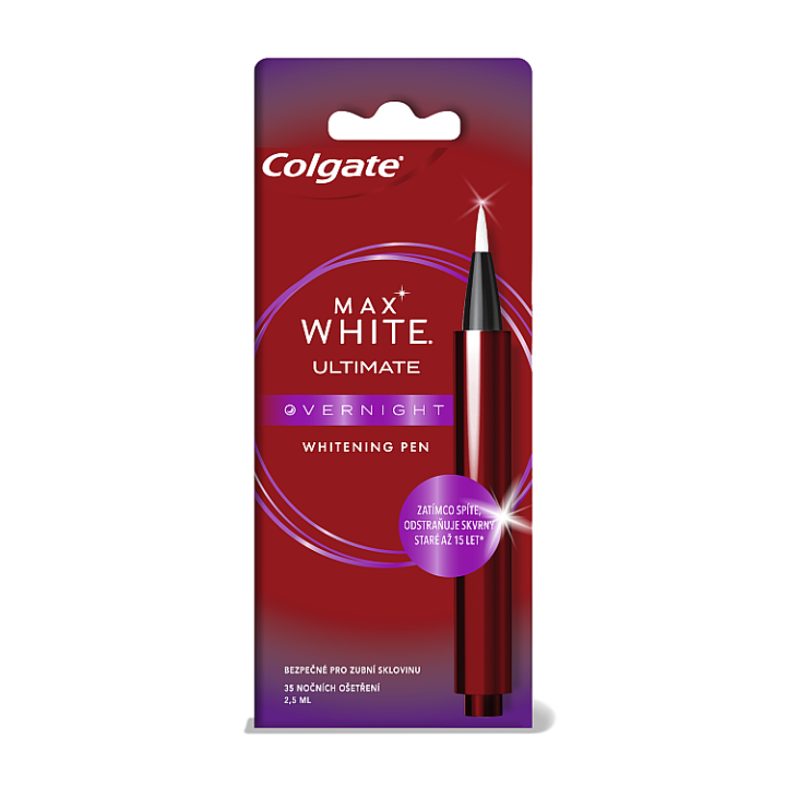 E-shop Colgate Max White Overnight bělicí pero 2.5ml