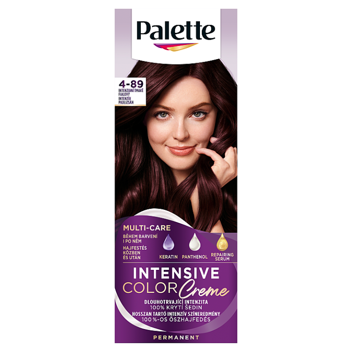 E-shop Palette Intensive Color Creme barva na vlasy Intenzivní tmavě fialový 4-89