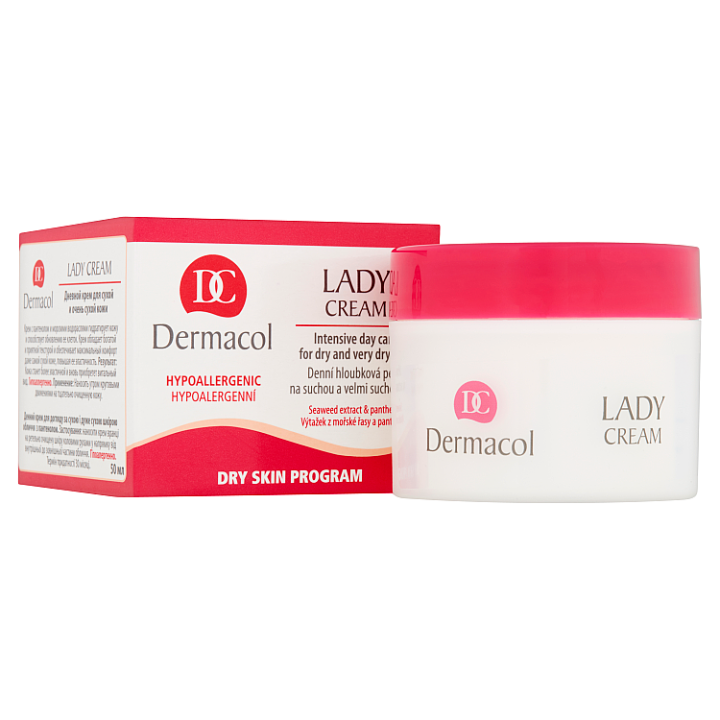 E-shop Dermacol Lady cream denní hloubková péče na suchou a velmi suchou plet' 50ml