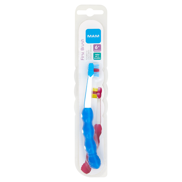 E-shop MAM First brush kartáček na zuby s velmi měkkými štětinami
