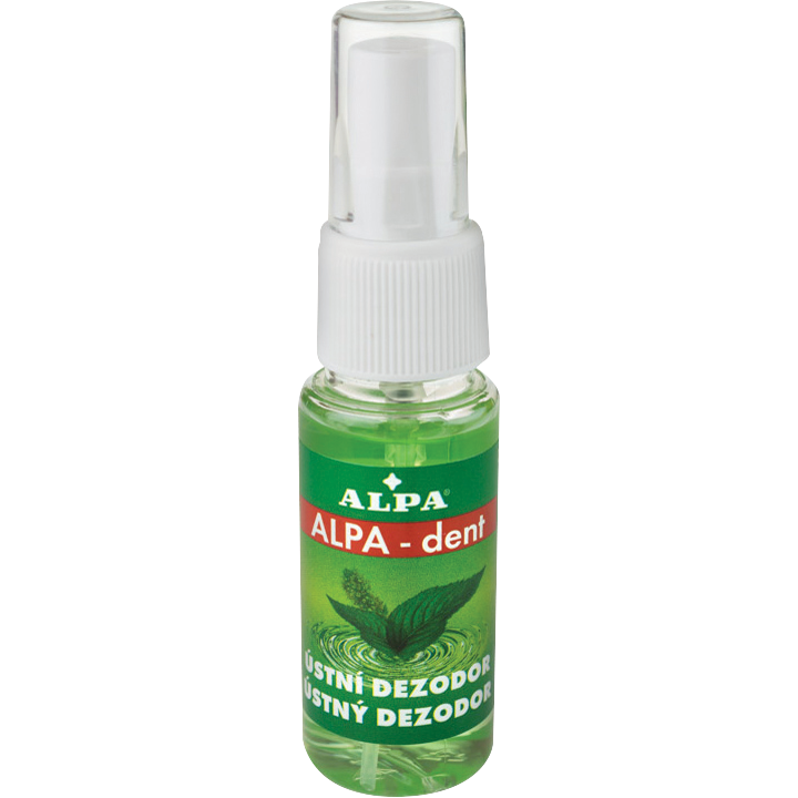 E-shop ALPA – dent ústní dezodor s mátou a eukalyptem