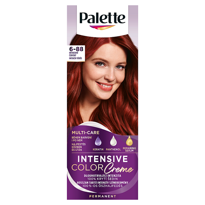 E-shop Palette Intensive Color Creme barva na vlasy Intenzivní červený 6-88