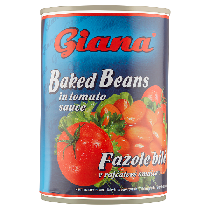 E-shop Giana Fazole bílé v rajčatové omáčce 420g