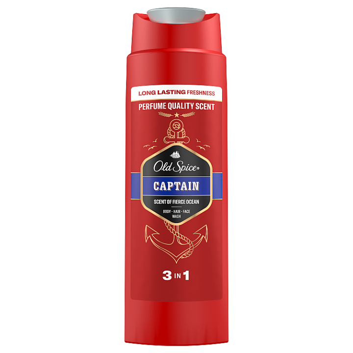 E-shop Old Spice Captain Sprchový Gel A Šampon Pro Muže 250 ml