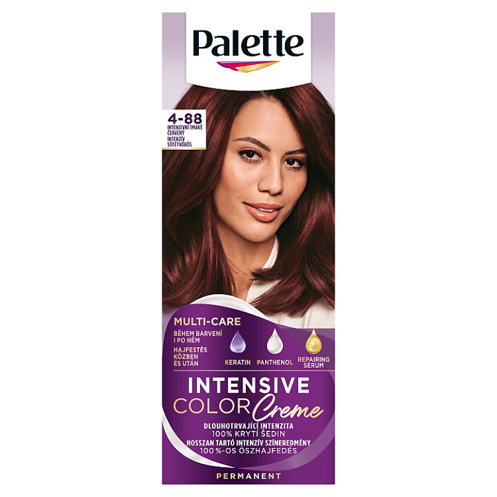 E-shop Palette Intensive Color Creme barva na vlasy Intenzivní tmavě červený 4-88