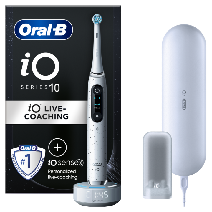 E-shop Oral-B iO 10 Bílý Elektrický Zubní Kartáček