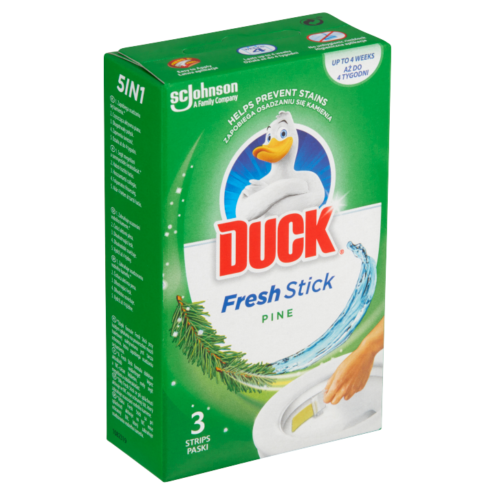 E-shop Duck Fresh Stick Lesní gelové pásky do WC mísy 3 x 9g (27g)