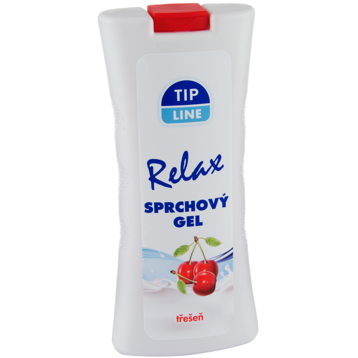E-shop Tip Line Relax sprchový gel třešeň 500ml