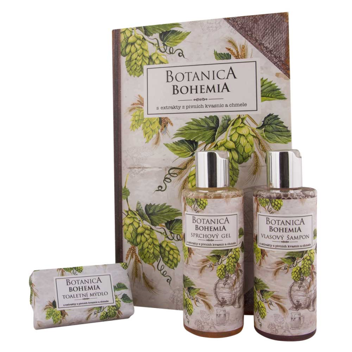 E-shop Bohemia Gifts & Cosmetics Botanica dárková sada chmel