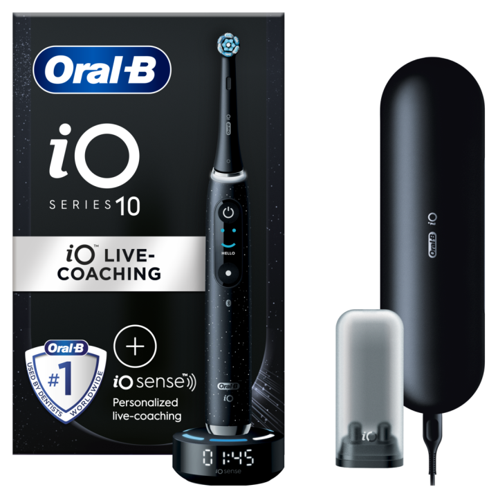 E-shop Oral-B iO 10 Černý Elektrický Zubní Kartáček