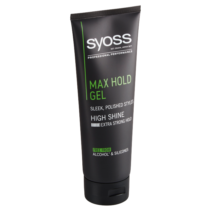 E-shop Syoss Max Hold gel pro uhlazené elegantní účesy 250ml