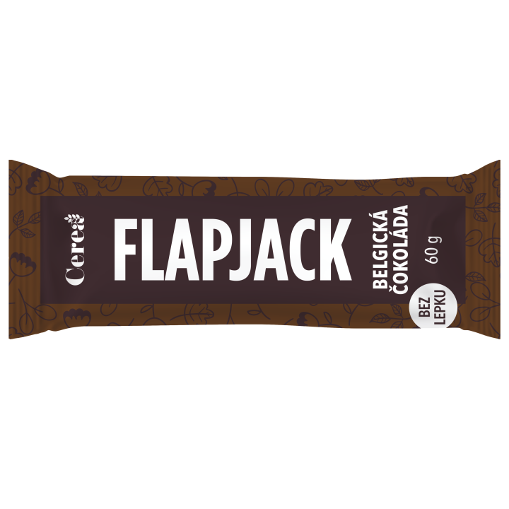 E-shop Cerea FLAPJACK Belgická čokoláda 60g
