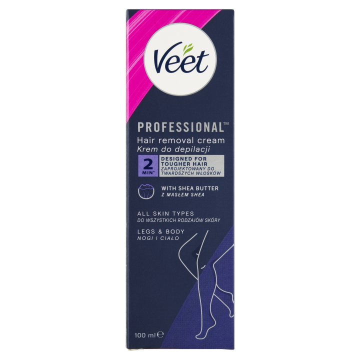 Veet Professional Depilační krém na nohy a tělo 100ml