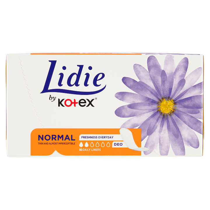 E-shop Kotex Lidie Camomile Deo Normal slipové vložky 50 ks