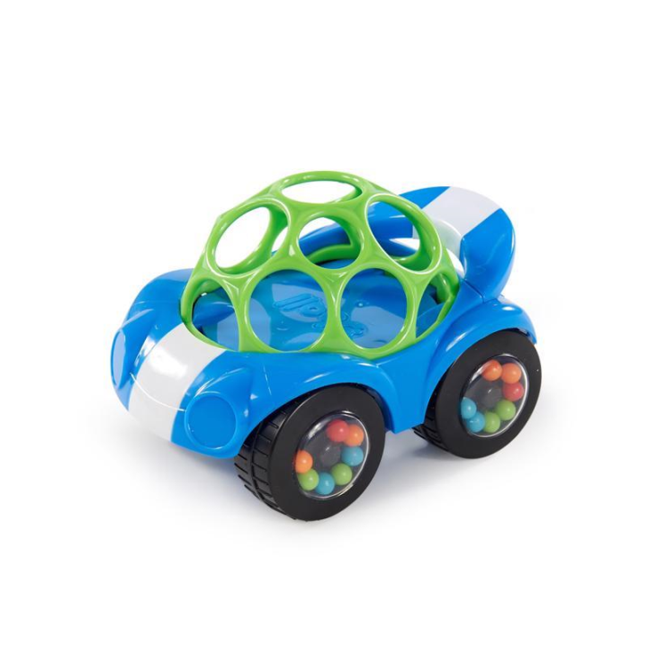 E-shop OBALL Hračka autíčko Rattle&Roll™, modré 3m+