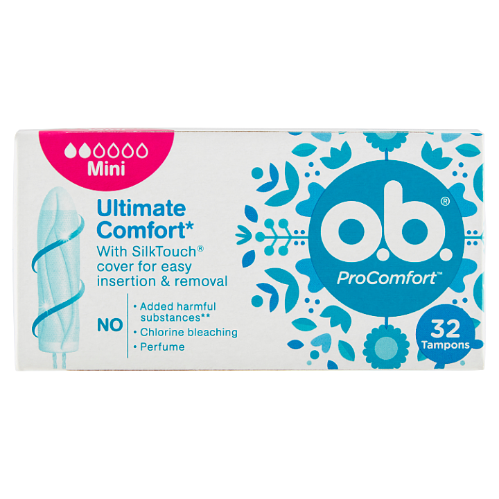 E-shop O.B. ProComfort Mini tampony 32 ks