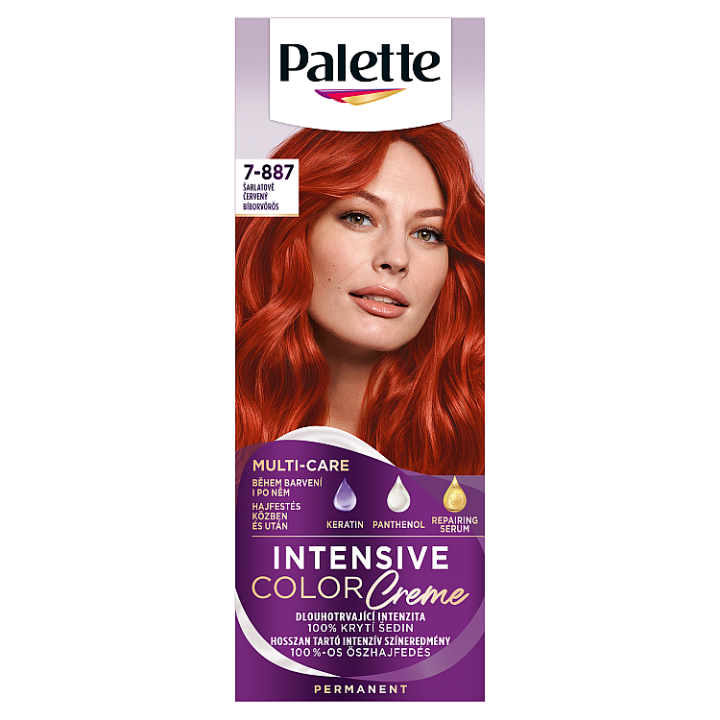 E-shop Palette Intensive Color Creme barva na vlasy Šarlatově červený 7-887