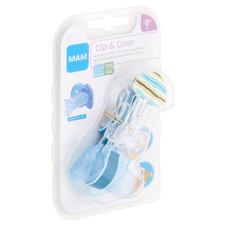 E-shop MAM Clip it! & Cover pásek pro všechny typy dudlíků 0+ m