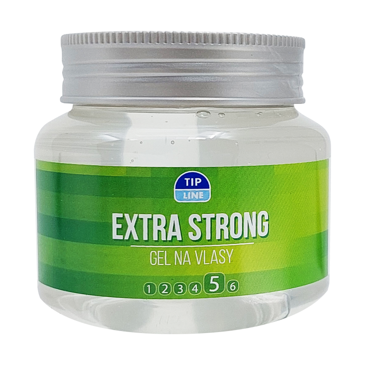 E-shop Tip Line Extra strong gel na vlasy 250ml
