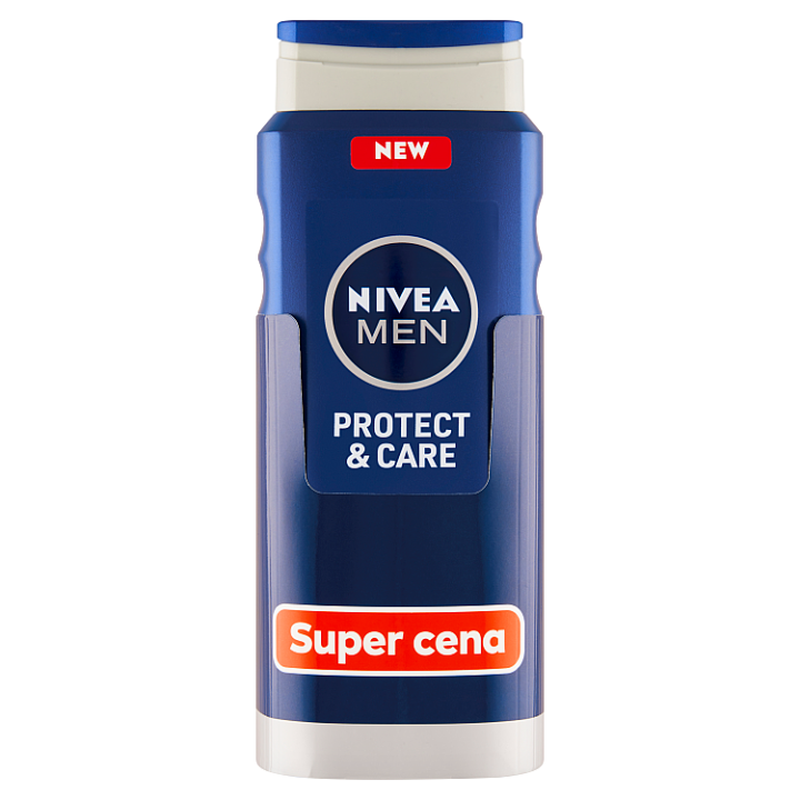 E-shop Nivea Men Protect & Care sprchový gel 2 x 500ml