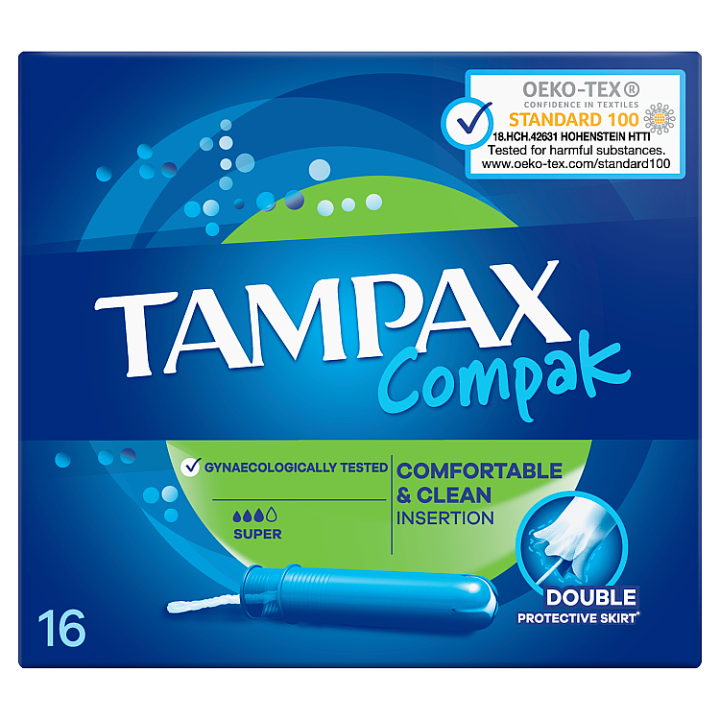 E-shop Tampax Compak Super Tampony S Aplikátorem16 ks