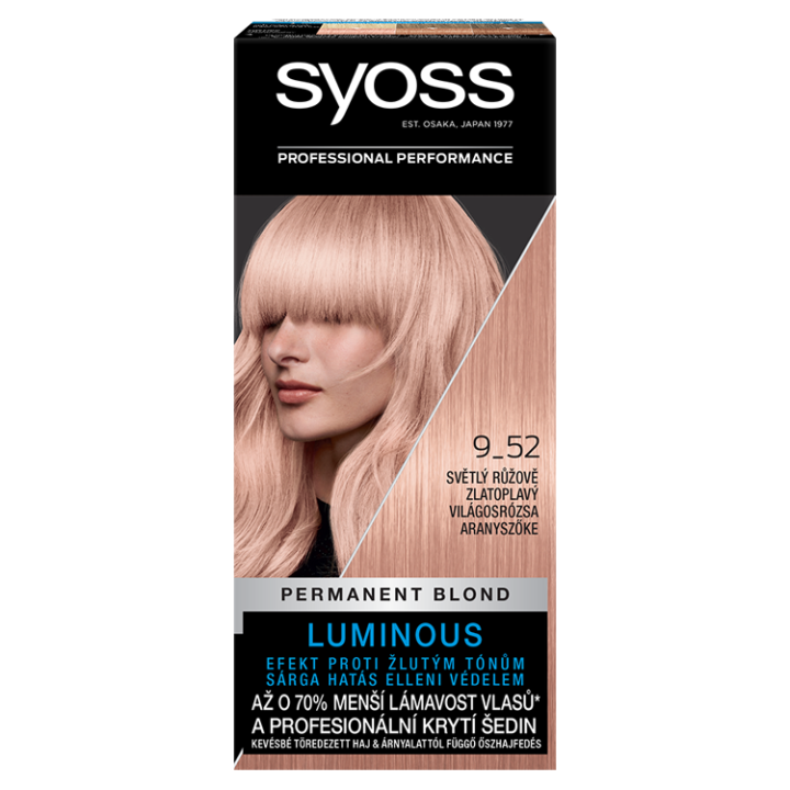 E-shop Syoss barva na vlasy Světlý Růžově Zlatoplavý 9_52