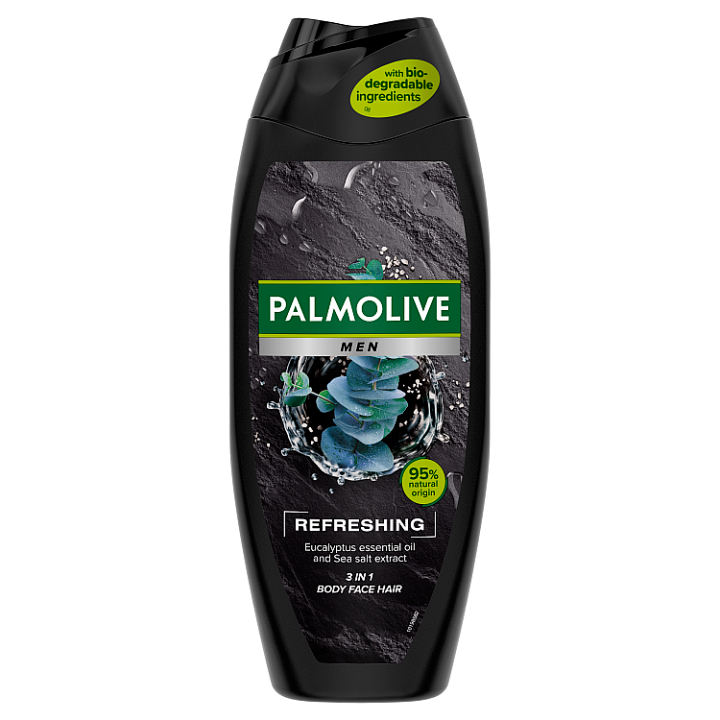 E-shop Palmolive For Men Refreshing sprchový gel 3v1 500ml