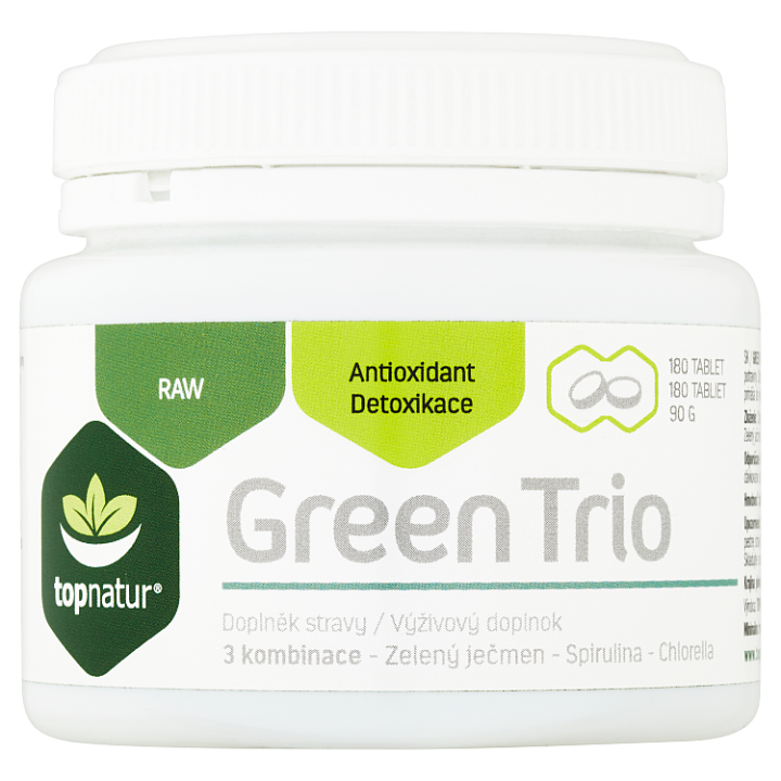 Topnatur Green Trio 180 tablet 90g