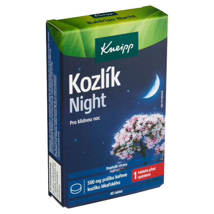 E-shop Kneipp Kozlík Night 40 tablet 23,5g
